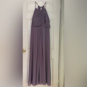 Bill Levkoff Purple Bridesmaid Dress